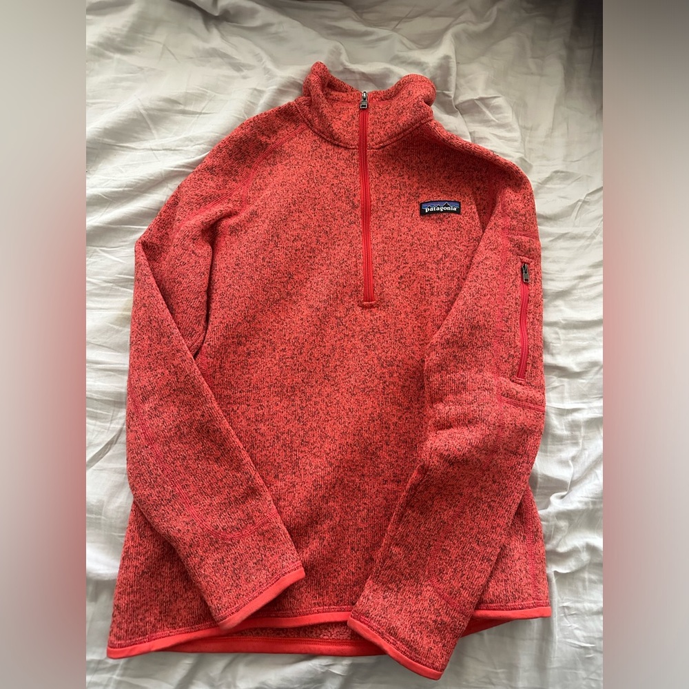 Patagonia Better Sweater 1/4 zip Size Small